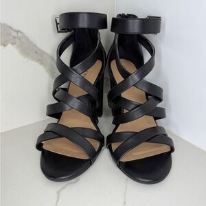 Torrid Black Strappy Heels